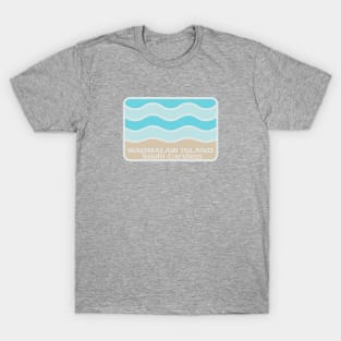 Wadmalaw Island South Carolina - Crashing Wave on a SC Sandy Beach T-Shirt